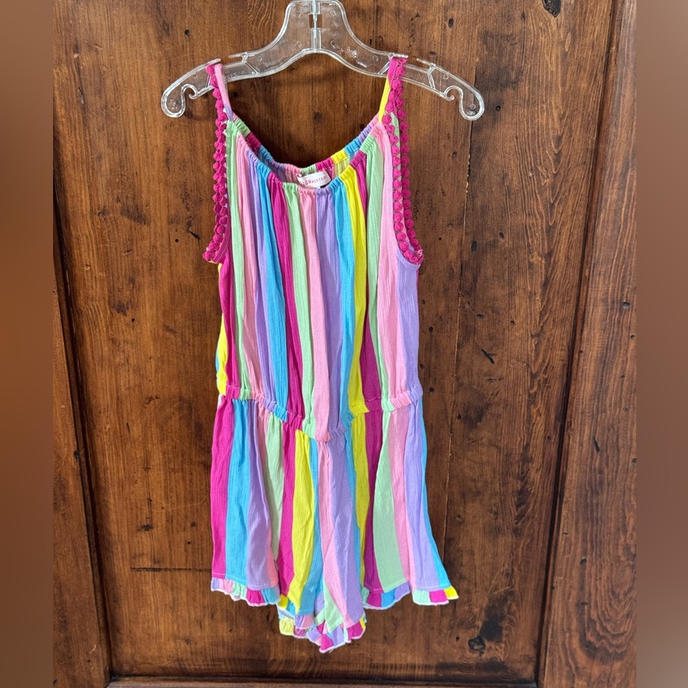 DESIGN HISTORY Colorful Striped Kids Romper
